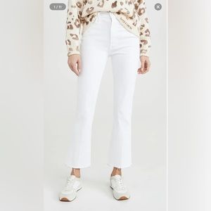 MOTHER Jeans the hustler ankle fray 26